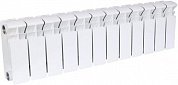 Биметаллический радиатор 12 секций, 256х948х96, ROMMER Plus BM 200, белый